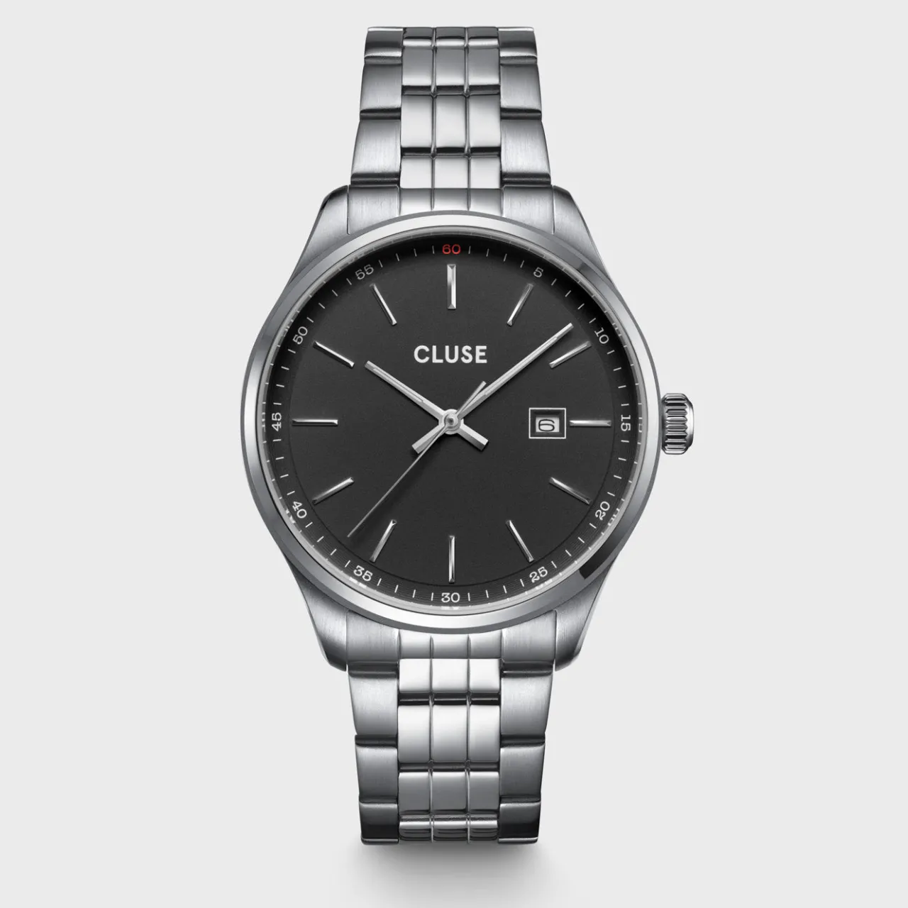 Femme CLUSE Anthéor Watch Steel Black, Silver Colour