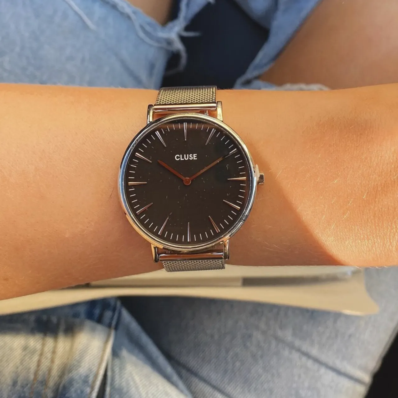 boho_chic_mesh_black_silver_colour_5-1.webp Femme CLUSE Boho Chic Mesh Black, Silver Colour