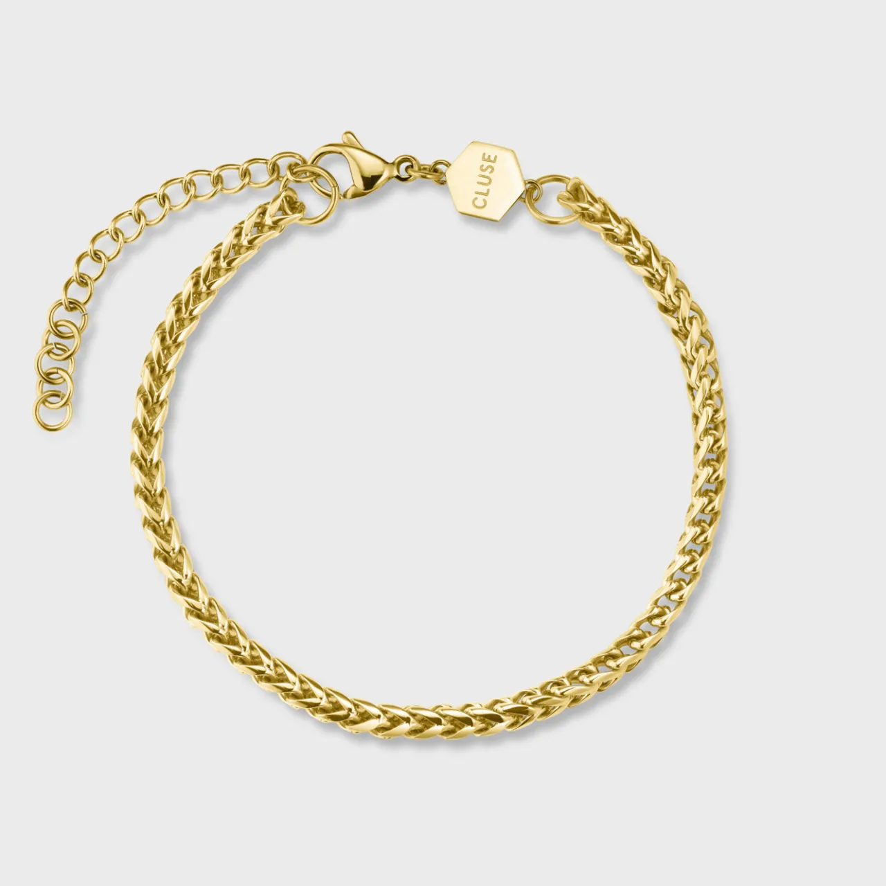 CLUSE Essentielle Cuban Chain Bracelet, Gold Colour