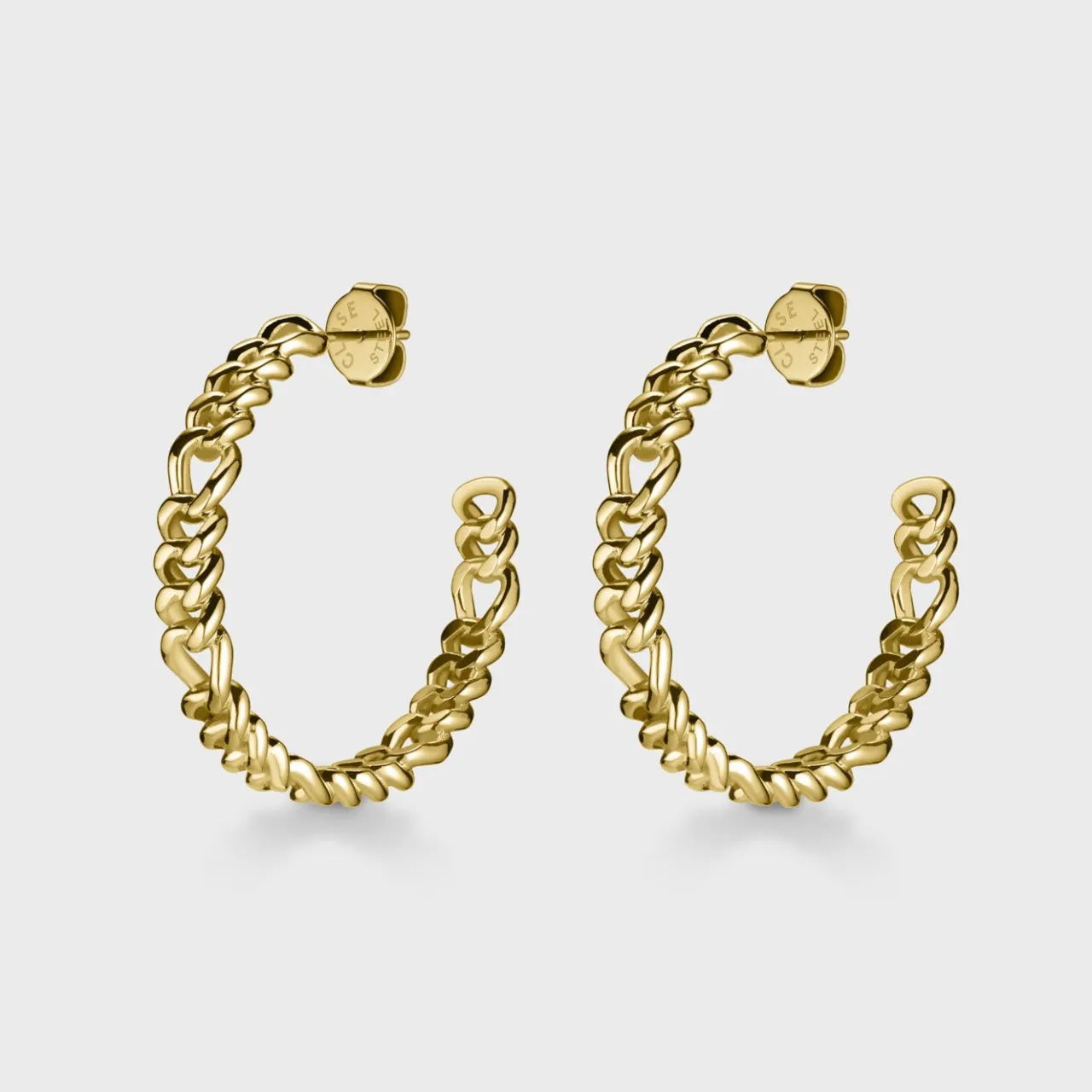 CLUSE Essentielle Figaro Hoop Earrings Gold Colour