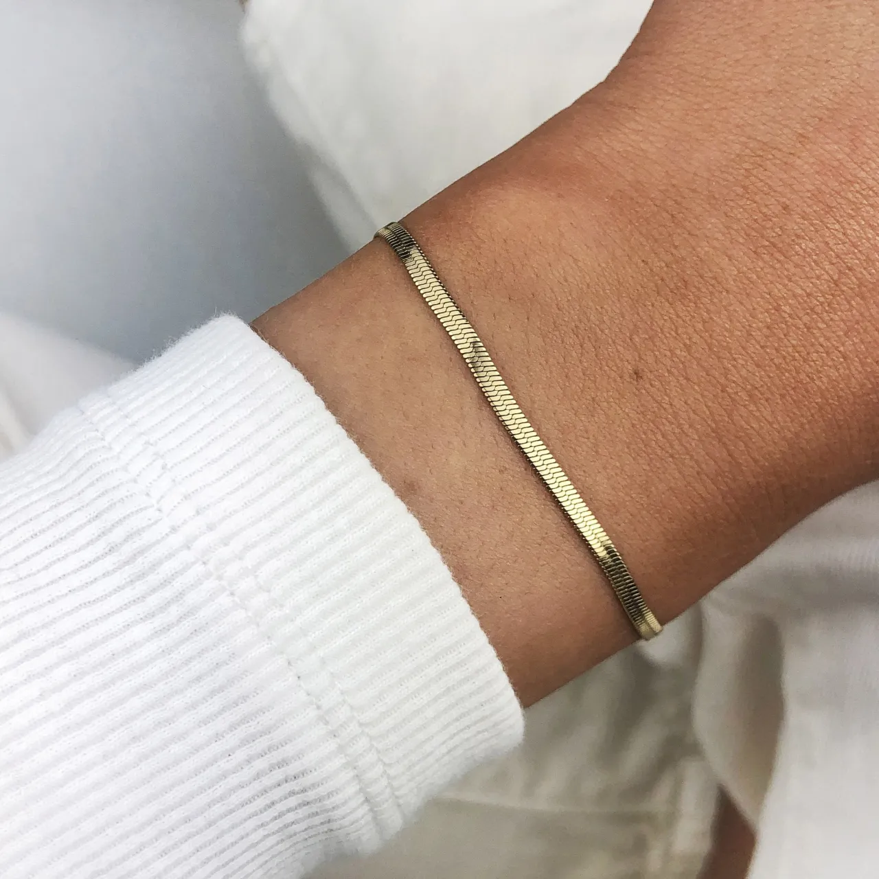 CLUSE Essentielle Snake Bracelet Gold Colour