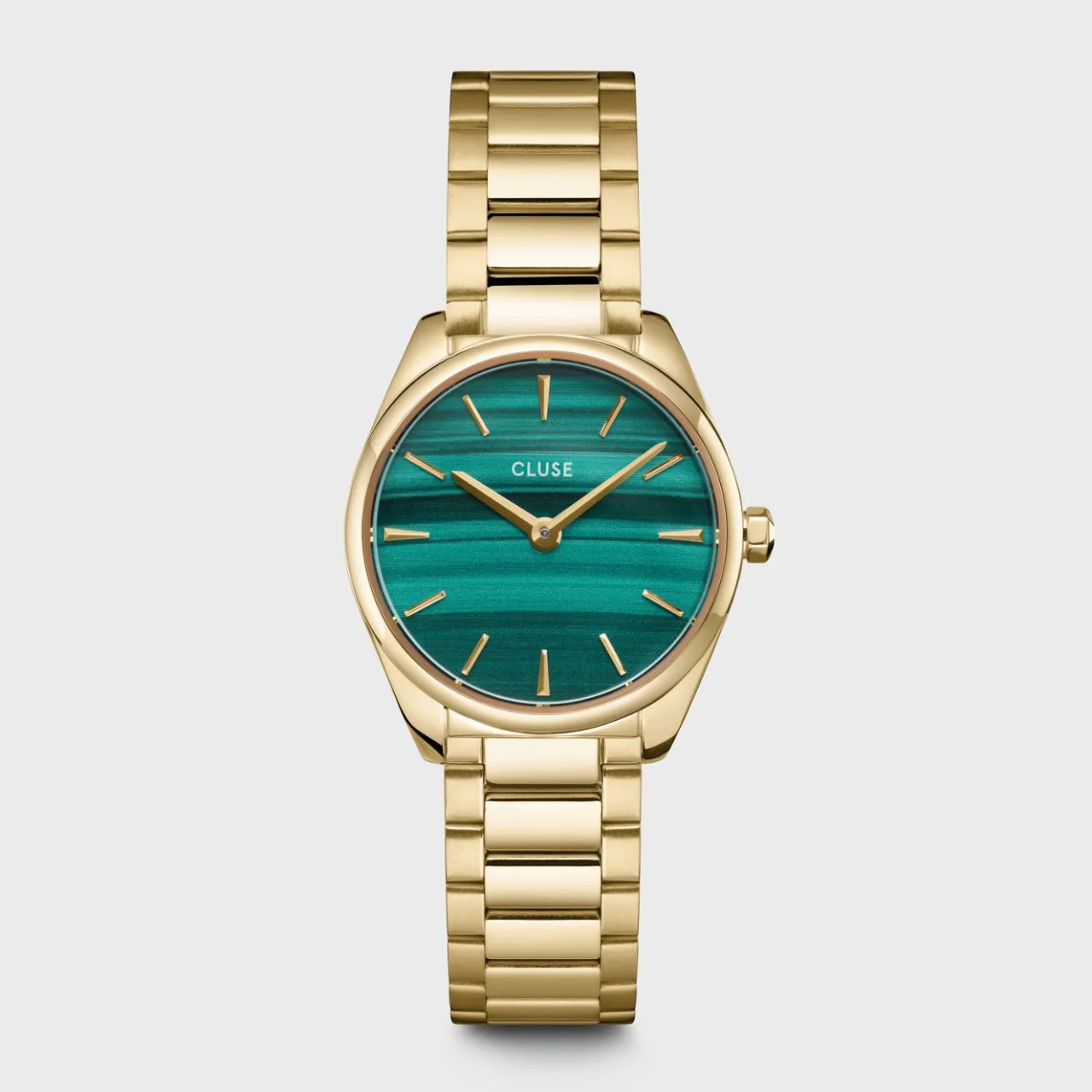 Femme CLUSE Féroce Mini Steel, Green, Gold Colour