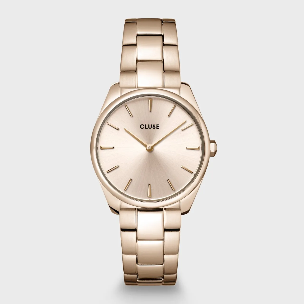 Femme CLUSE Féroce Petite Steel Pink Gold Colour