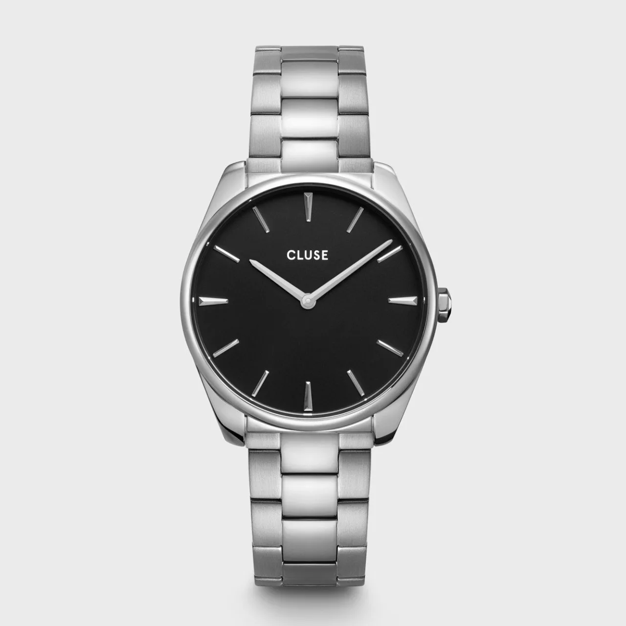 Femme CLUSE Féroce Steel Black, Silver Colour