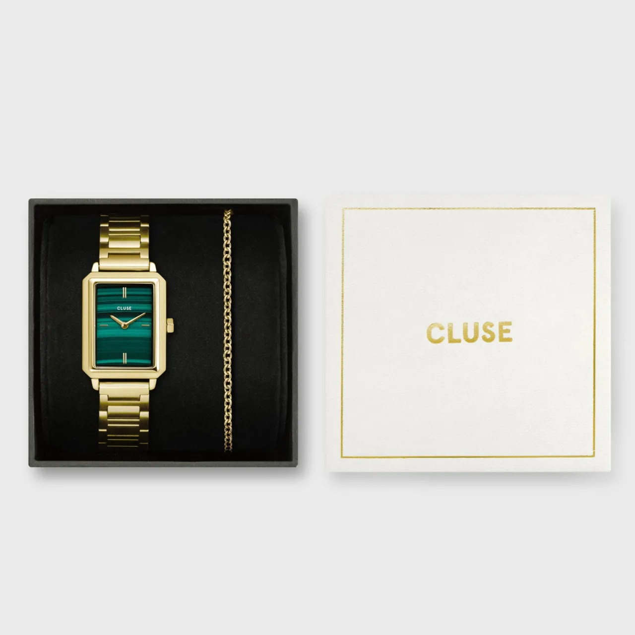 gift_box_fluette_steel_green_watch_and_round_chain_bracelet_gold_colour_7-1.webp Femme CLUSE Gift Box Fluette Steel Green Watch and Round Chain Bracelet, Gold Colour