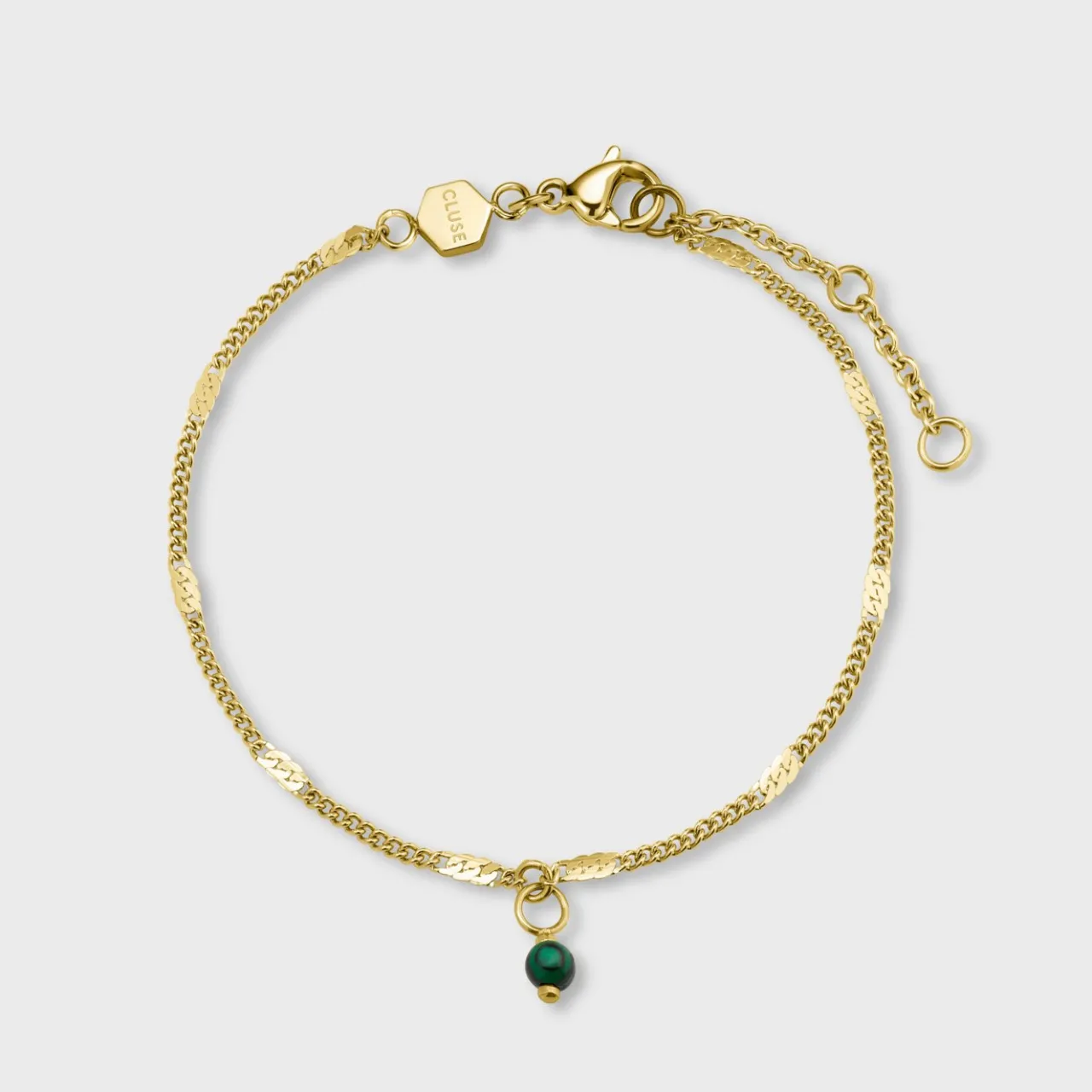gift_box_la_ttragone_mesh_and_malachite_bracelet_gold_colour_4-1.webp Femme CLUSE Gift Box La Tétragone Mesh and Malachite Bracelet Gold Colour