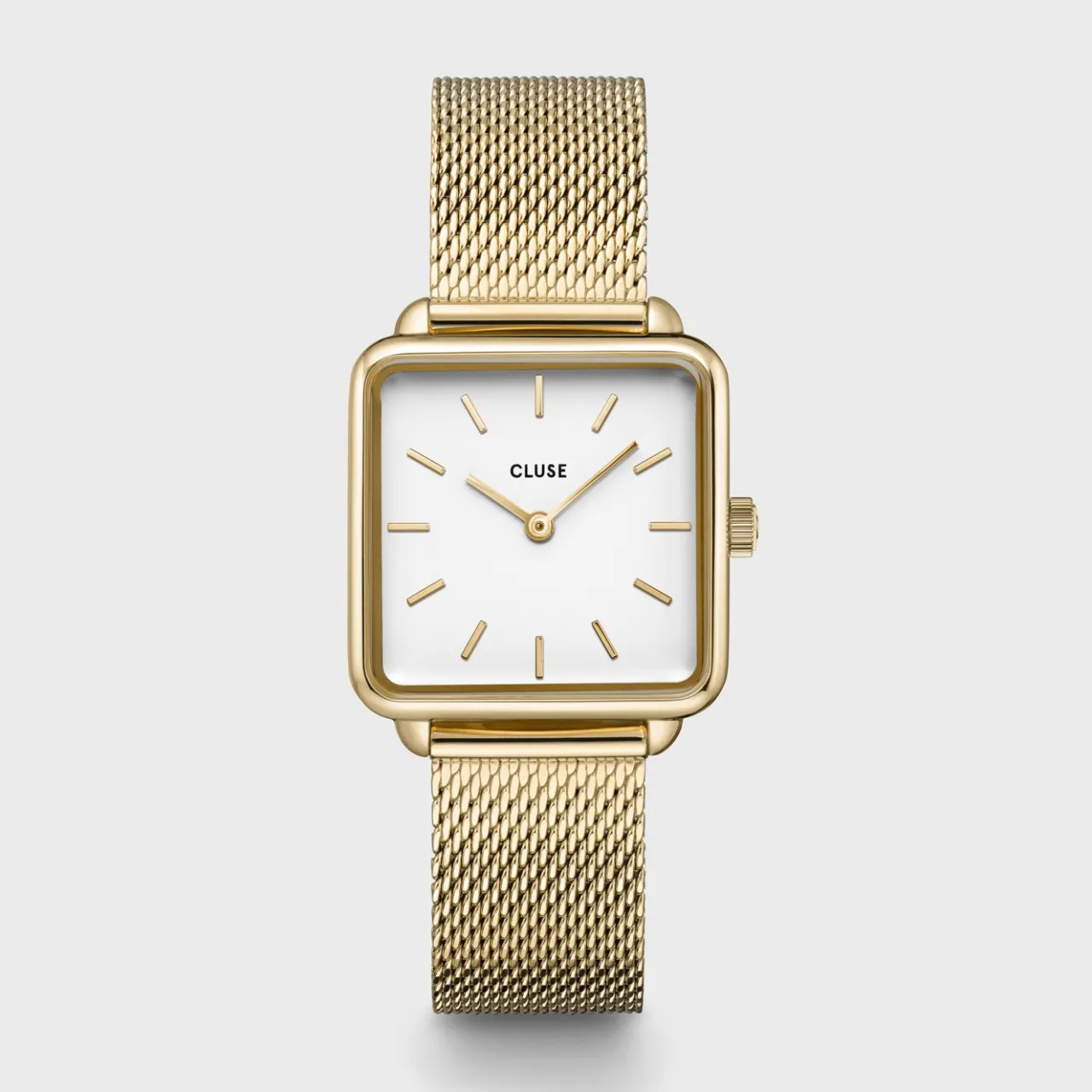 Femme CLUSE La Tétragone Mesh White, Gold Colour