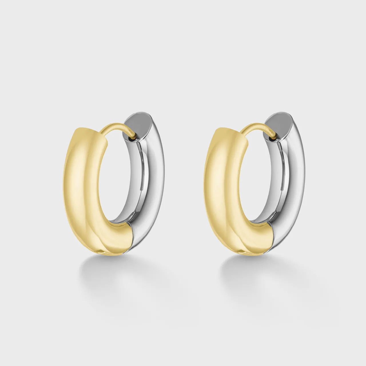 CLUSE Élevé Hoop Earrings, Bicolor