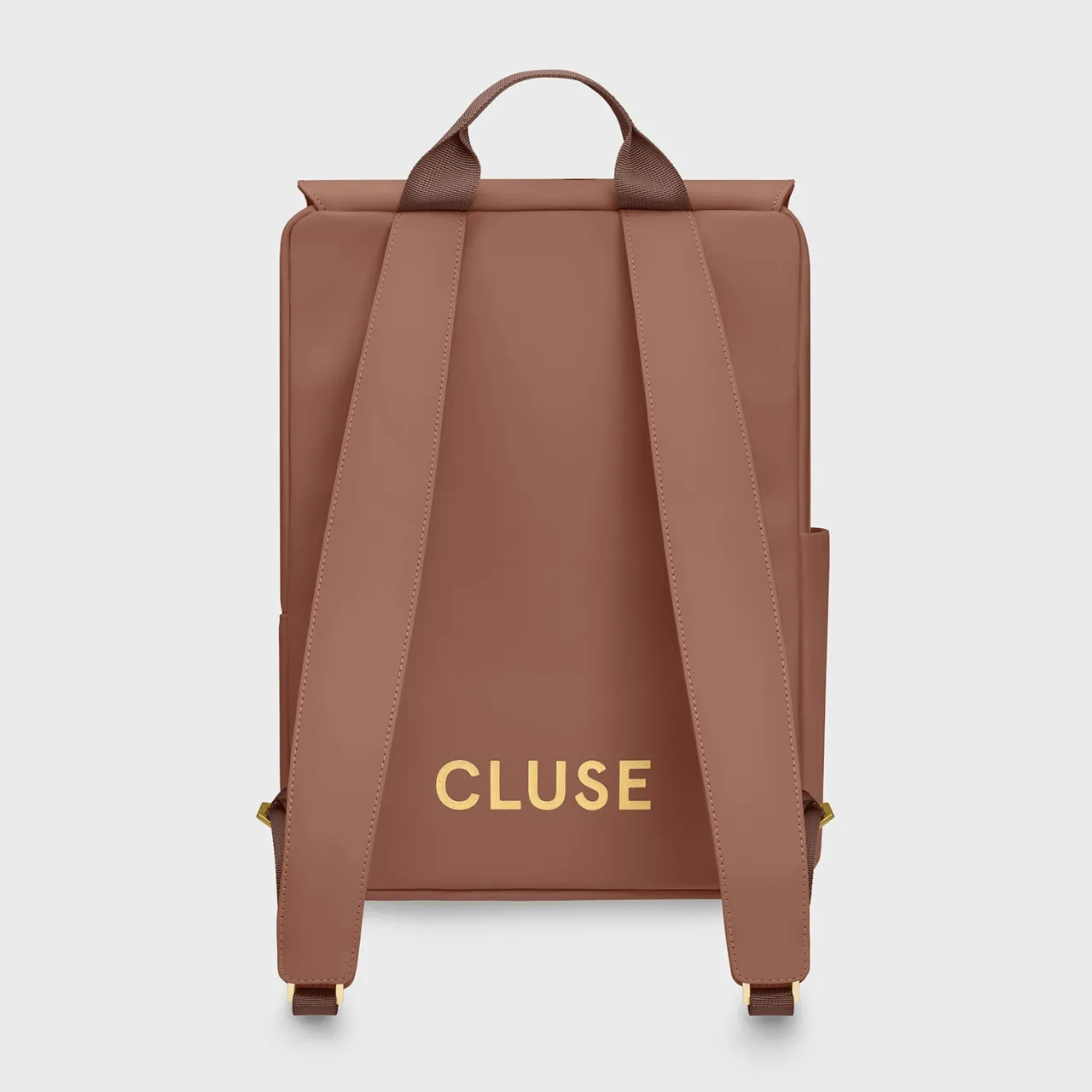CLUSE Nuitée 2.0 Backpack, Sepia, Gold Colour