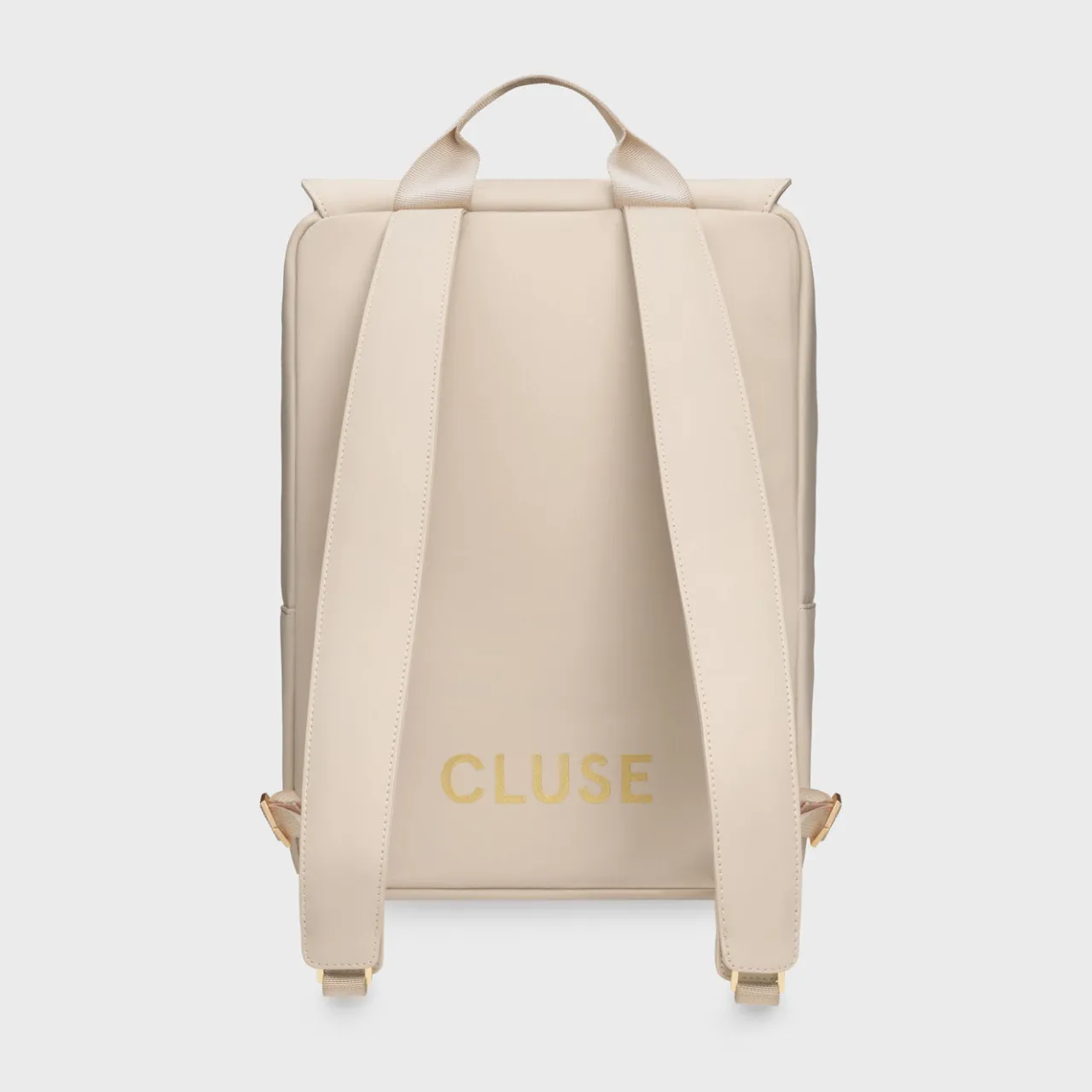 CLUSE Nuitée Backpack, Beige, Gold Colour