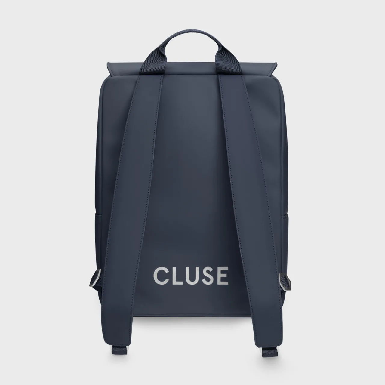 CLUSE Nuitée Backpack, Dark Blue, Silver Colour