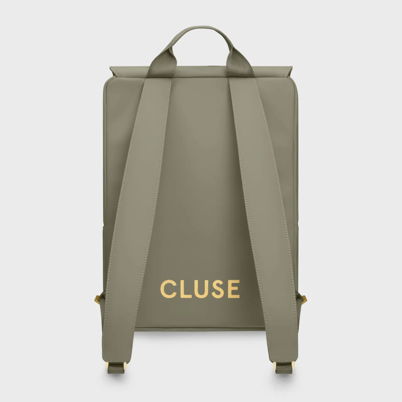 CLUSE Nuitée Backpack, Light Green, Gold Colour