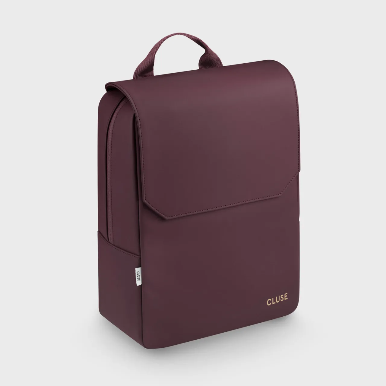 CLUSE Nuitée Backpack, Plum, Gold Colour