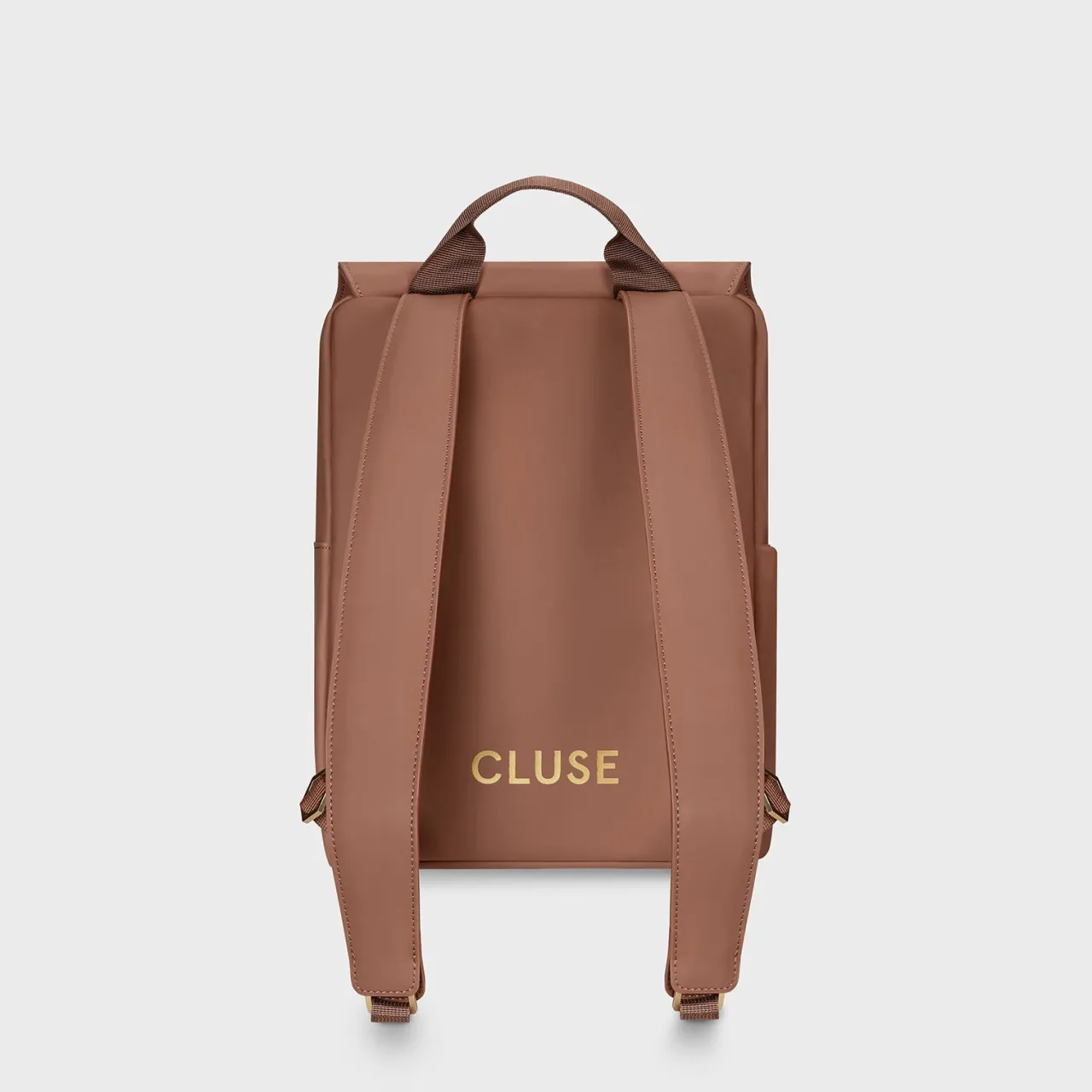 CLUSE Nuitée Petite 2.0 Backpack, Sepia, Gold Colour