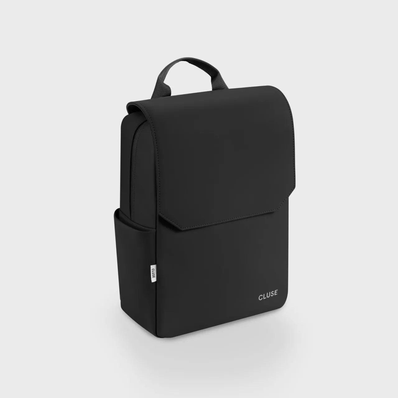 CLUSE Nuitée Petite Backpack, Black, Silver Colour