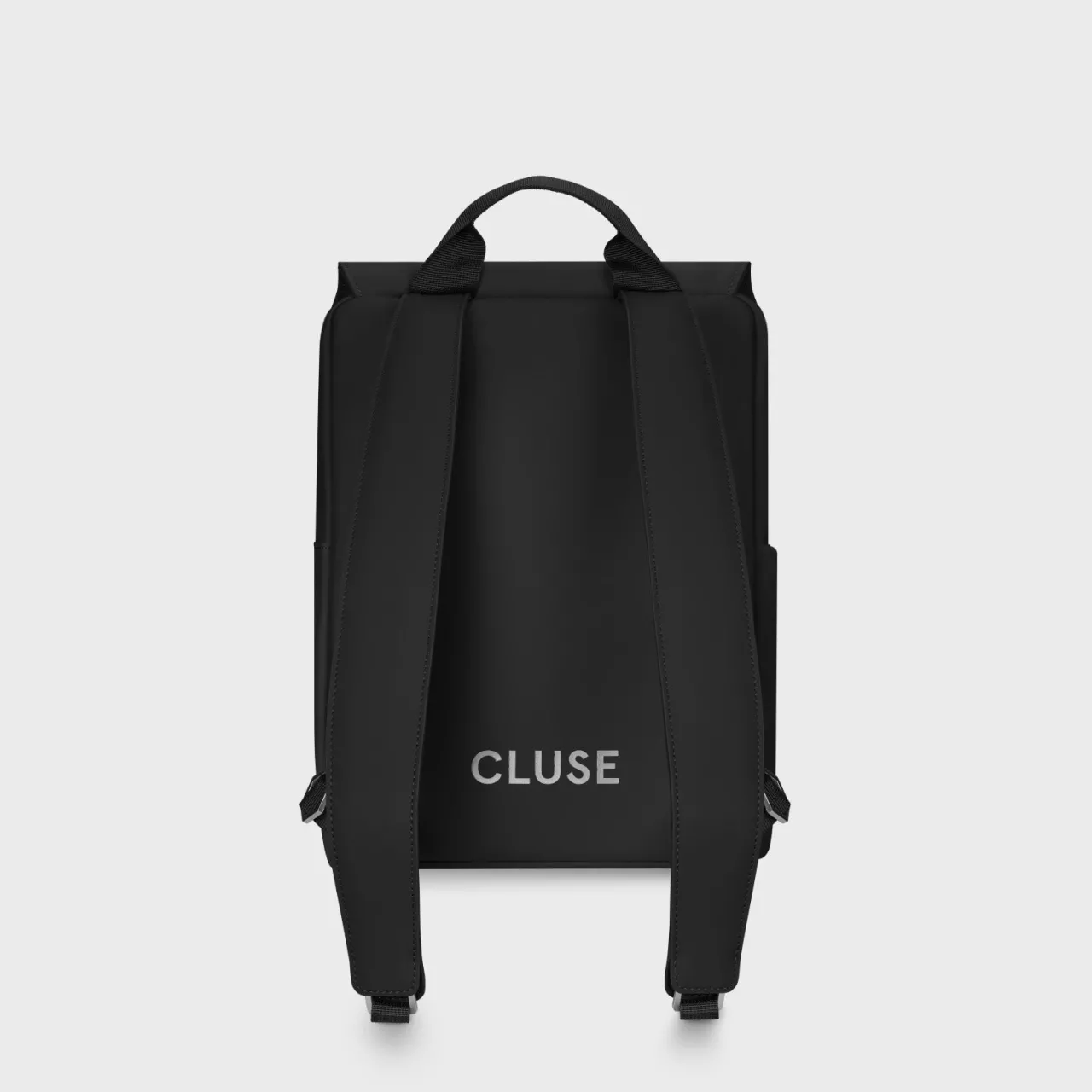 CLUSE Nuitée Petite Backpack, Black, Silver Colour