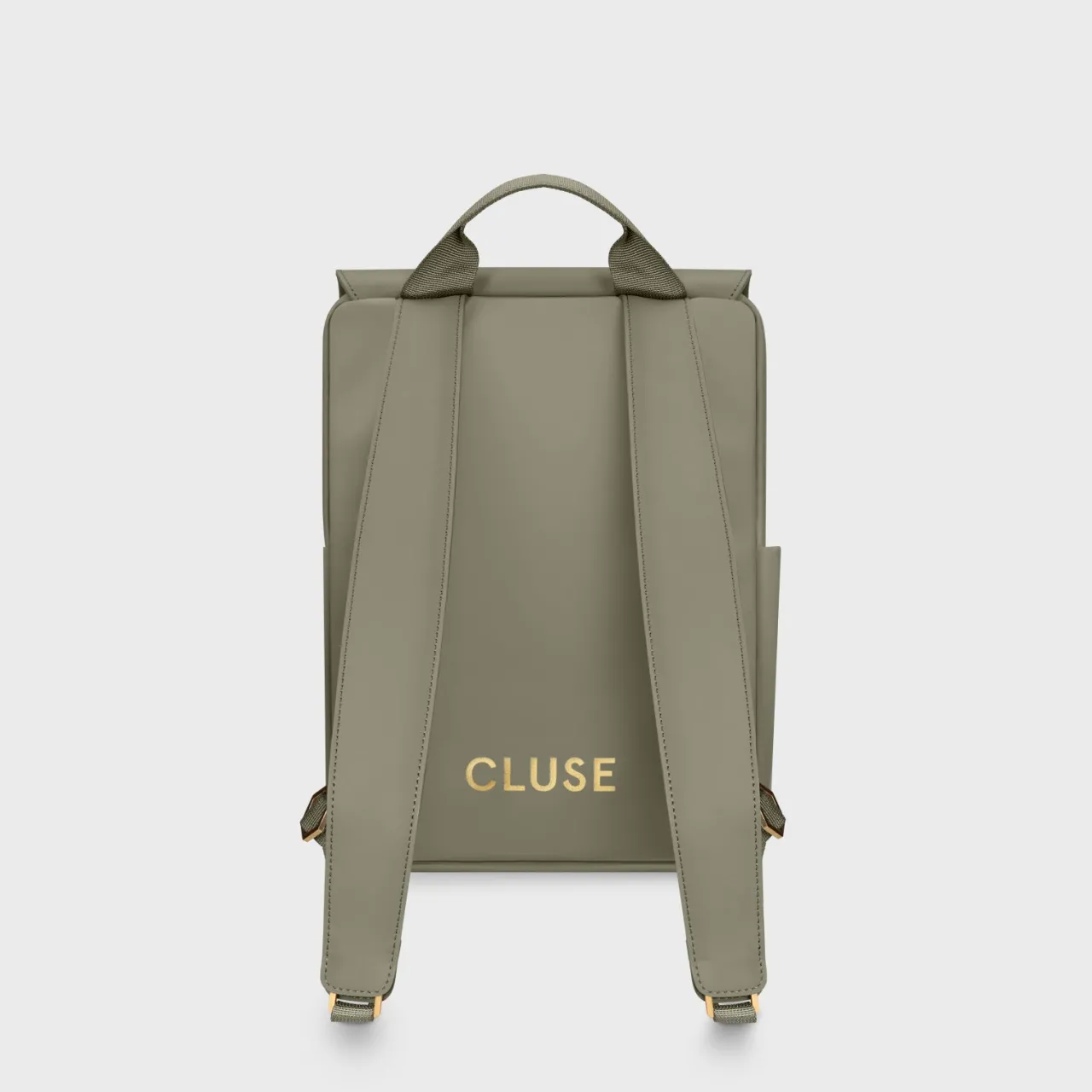 CLUSE Nuitée Petite Backpack, Light Green, Gold Colour