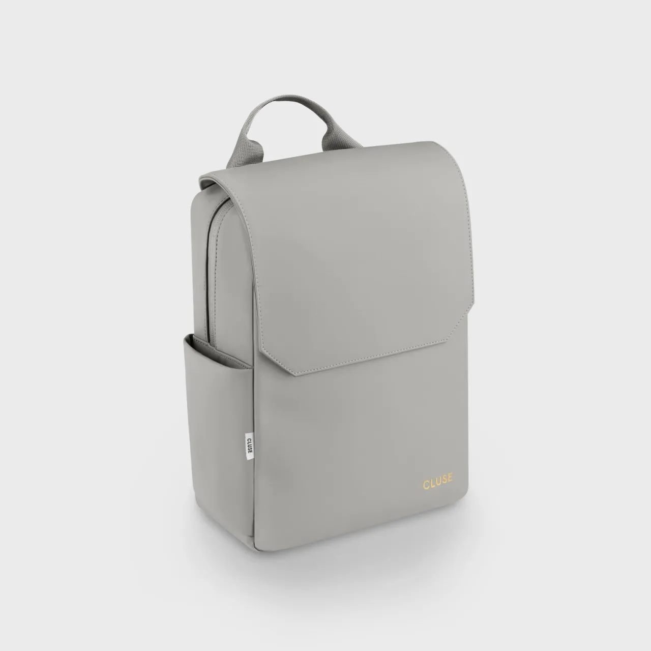 CLUSE Nuitée Petite Backpack, Light Grey, Gold Colour