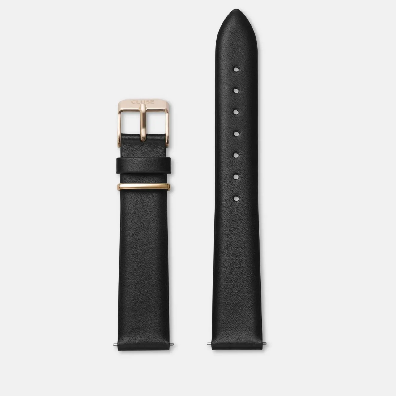 Femme CLUSE Strap 16 mm Leather Metal, Rose Gold Colour