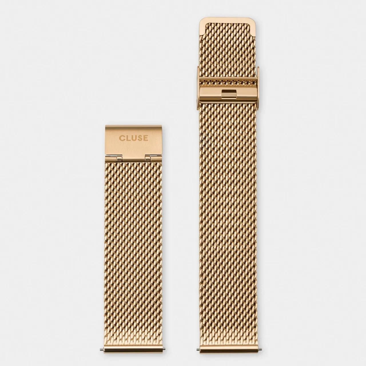 Homme CLUSE Strap 20 mm Mesh Gold Colour