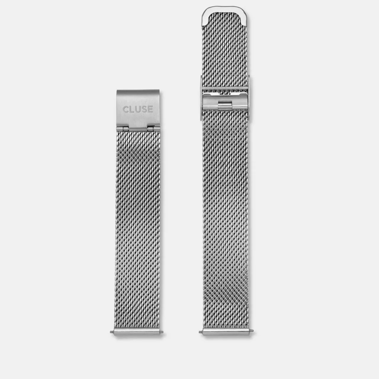 Femme CLUSE Strap 16 mm Mesh Silver Colour