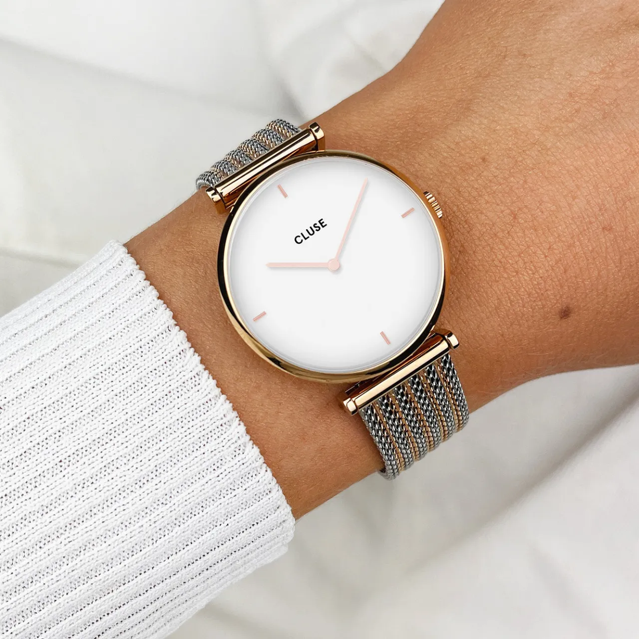 Femme CLUSE Triomphe Mesh Bicolour