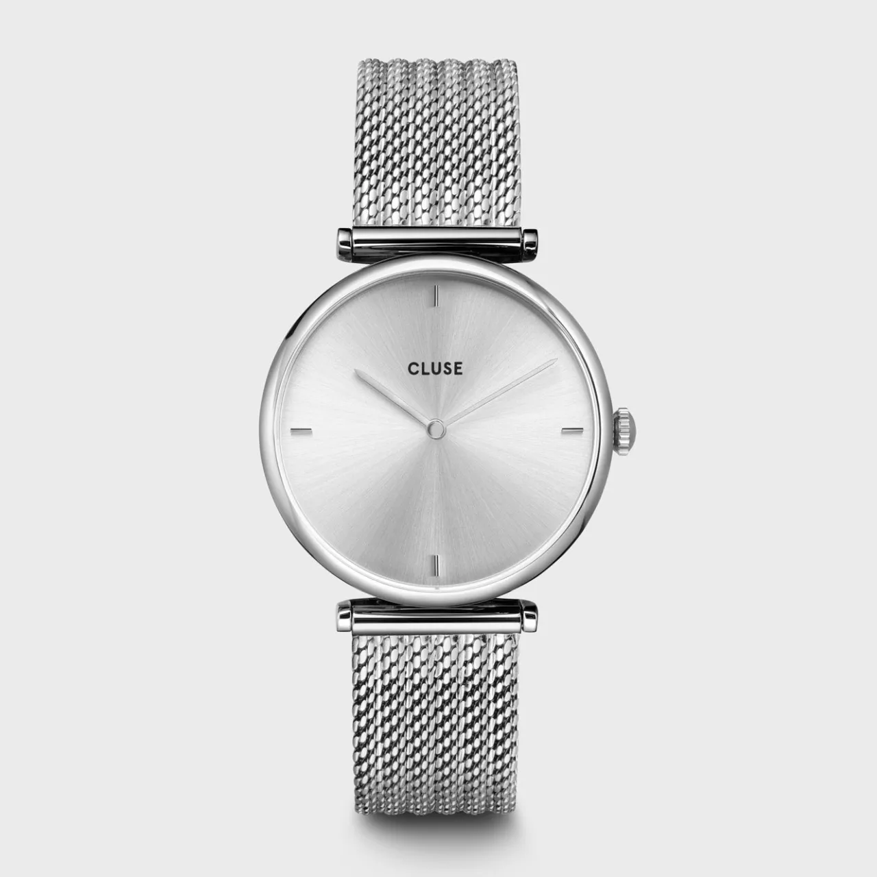 Femme CLUSE Triomphe Mesh Full Silver Colour