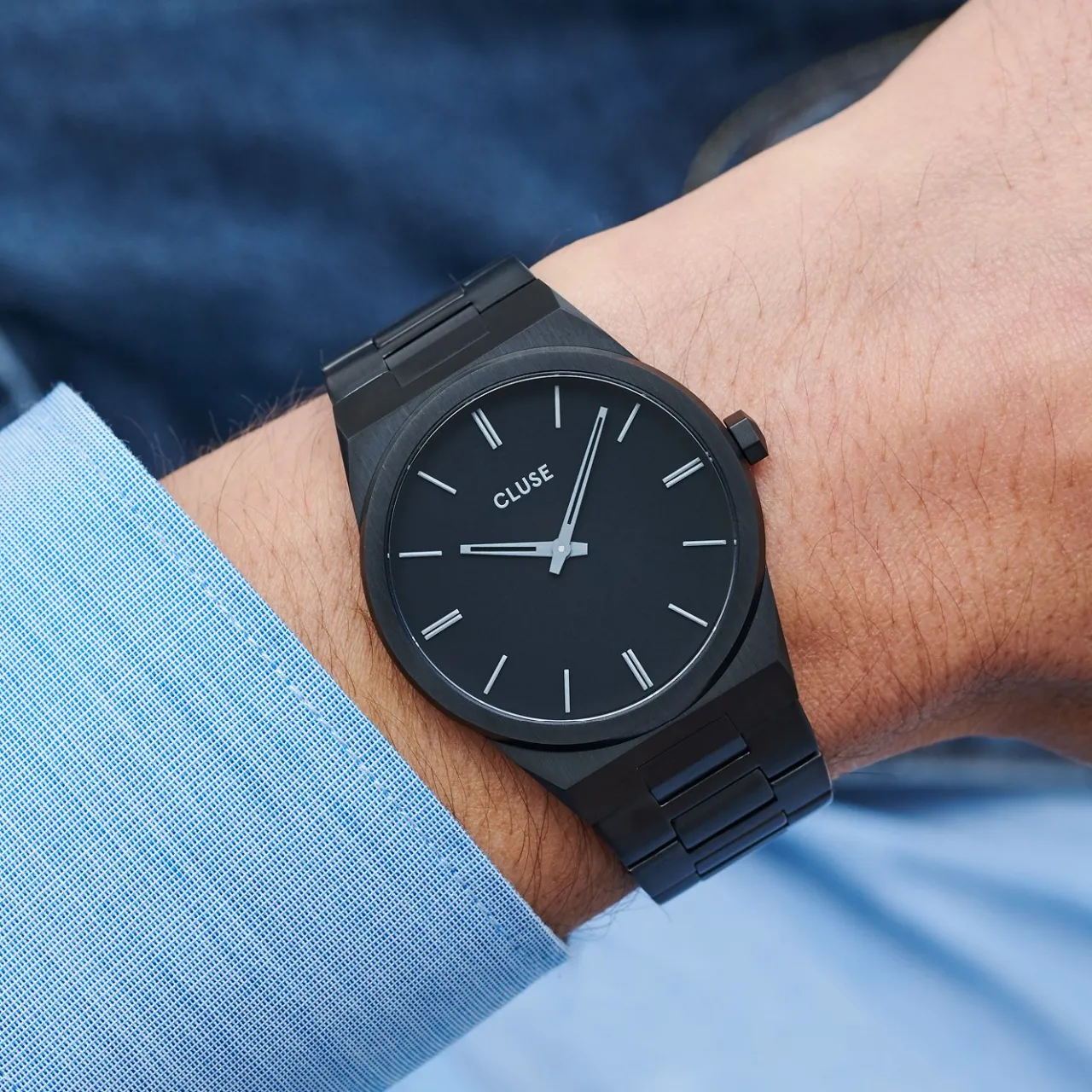 Femme CLUSE Vigoureux Steel Full Black